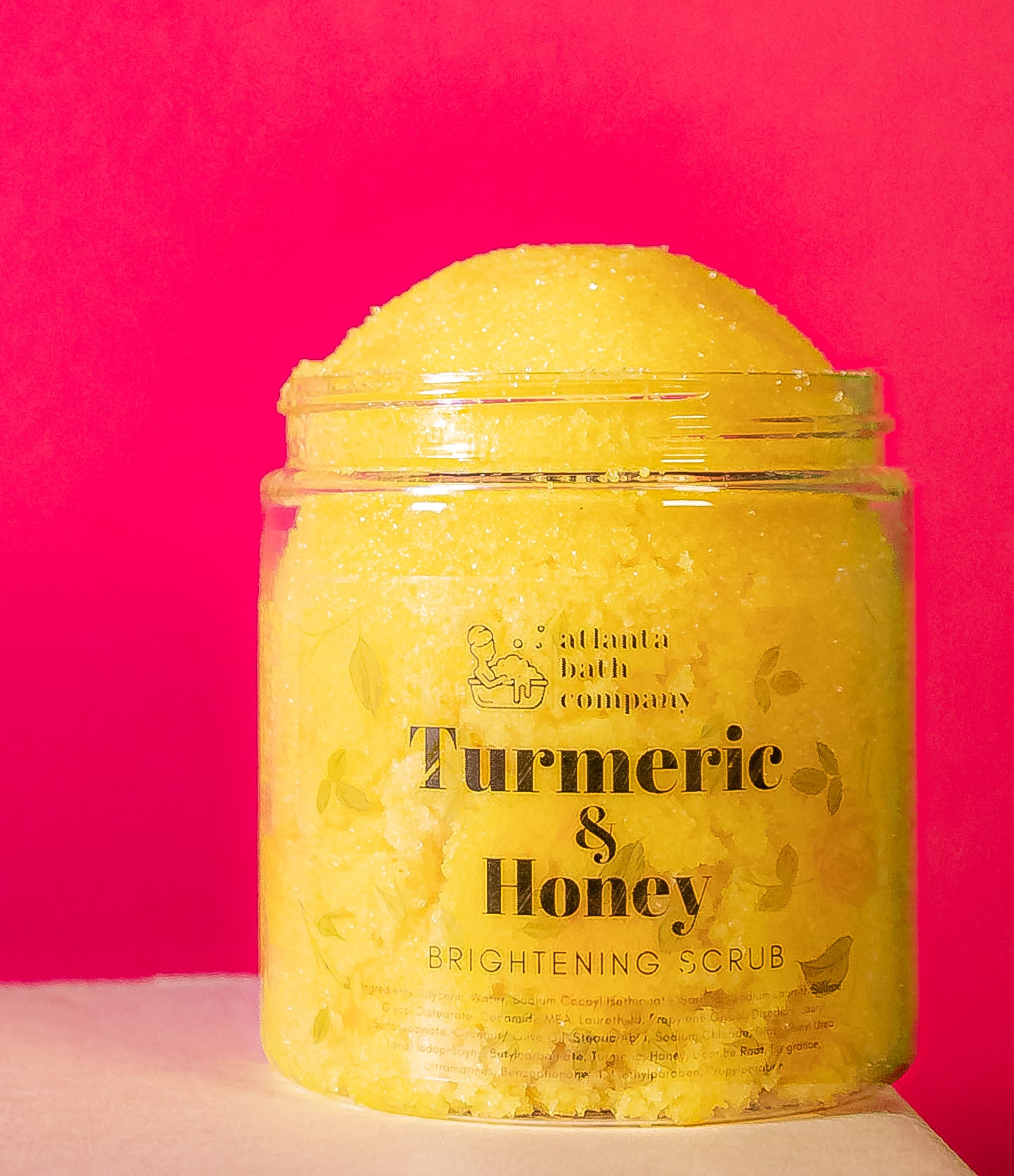 Turmeric and Honey Sugar Scrub