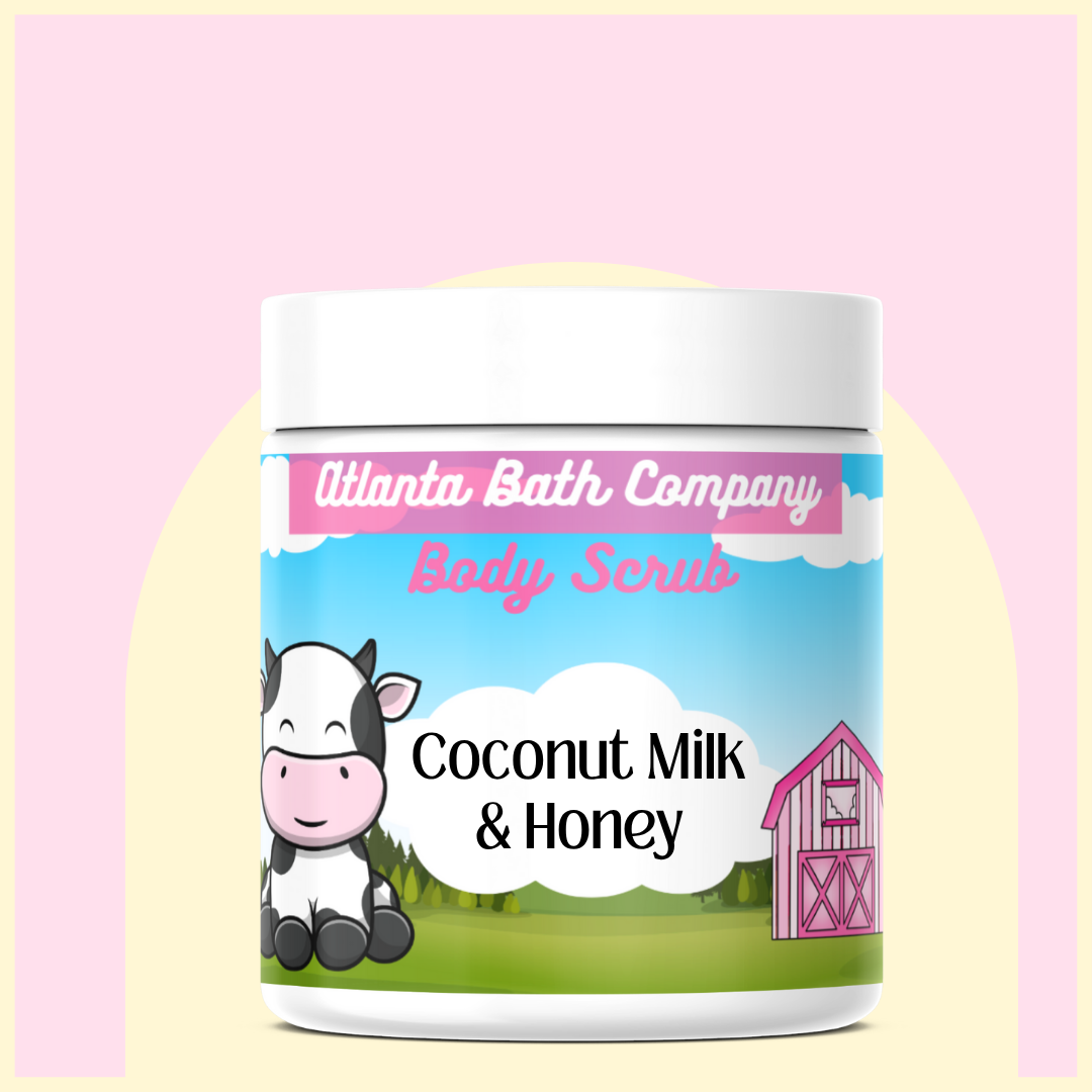Coconut Milk & Honey Sugar Scrub
