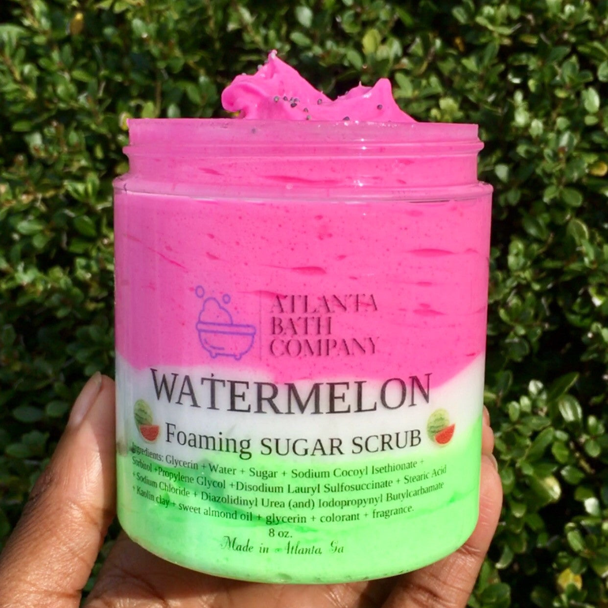 Watermelon ๐ Foaming Sugar Scrub