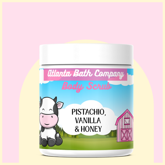 PISTACHIO, VANILLA & HONEY SUGAR SCRUB | JUNE 2025 FLAVOR
