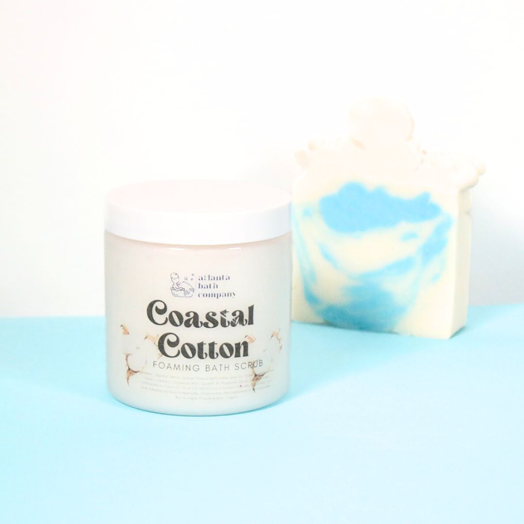 Coastal Cotton Sugar Scrub