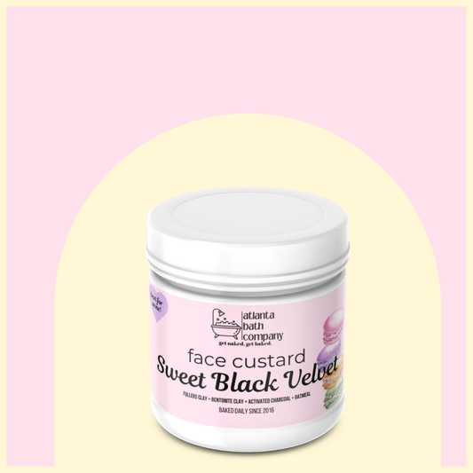 BLACK VELVET FACE CUSTARD| FACE MASK
