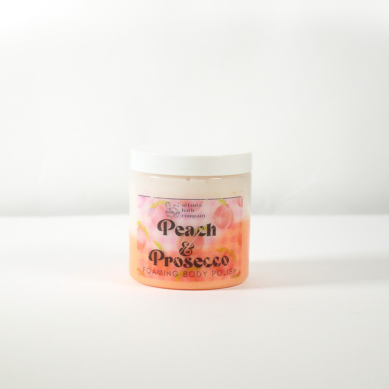 Peach and Prosecco Sugar Scrub