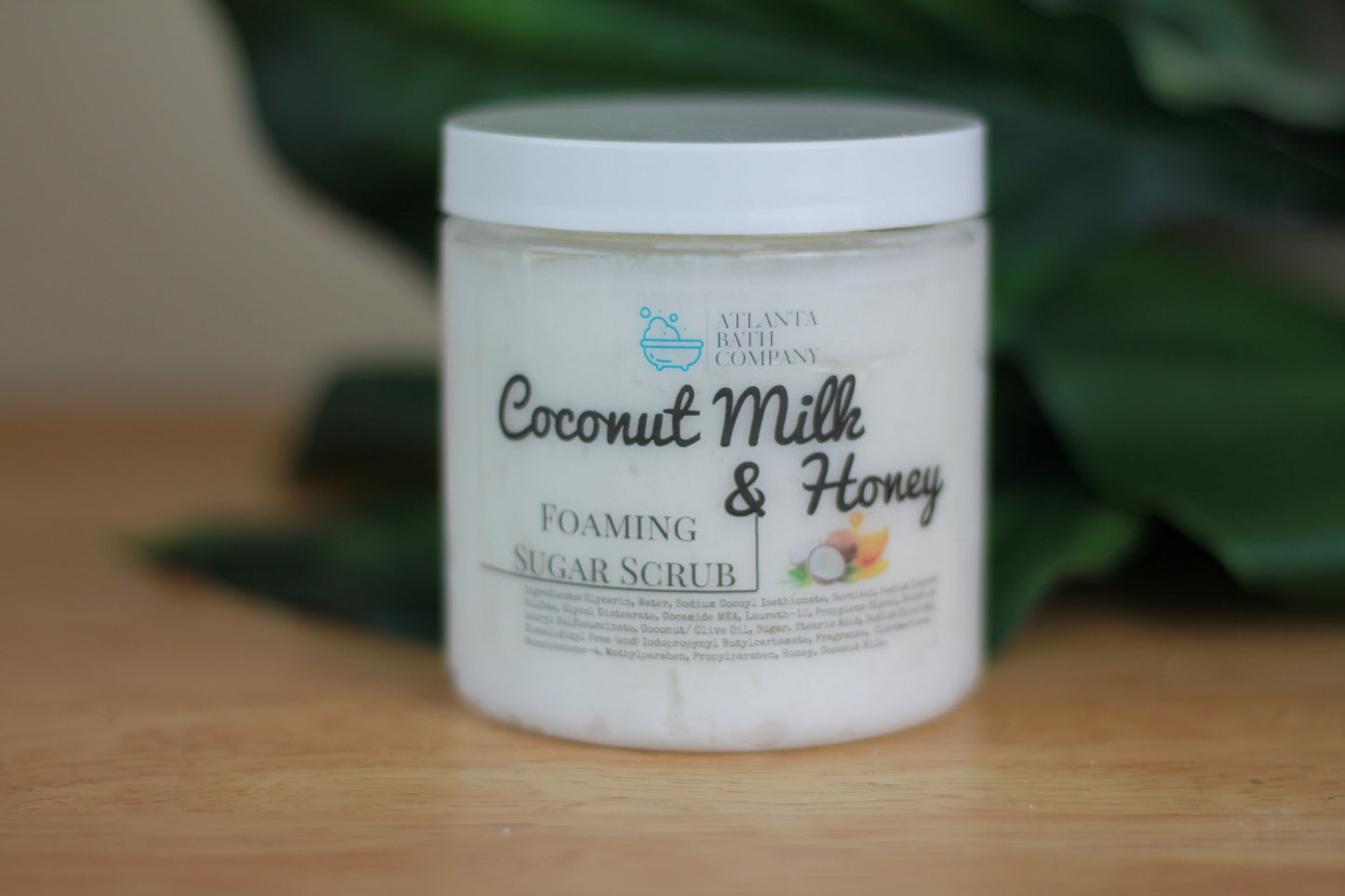 Coconut Milk & Honey Sugar Scrub