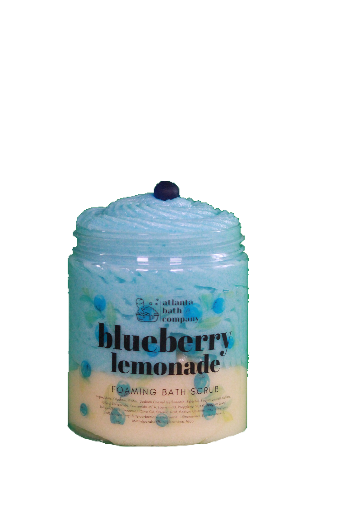 Blueberry Lemonade Foaming Sugar Scrub