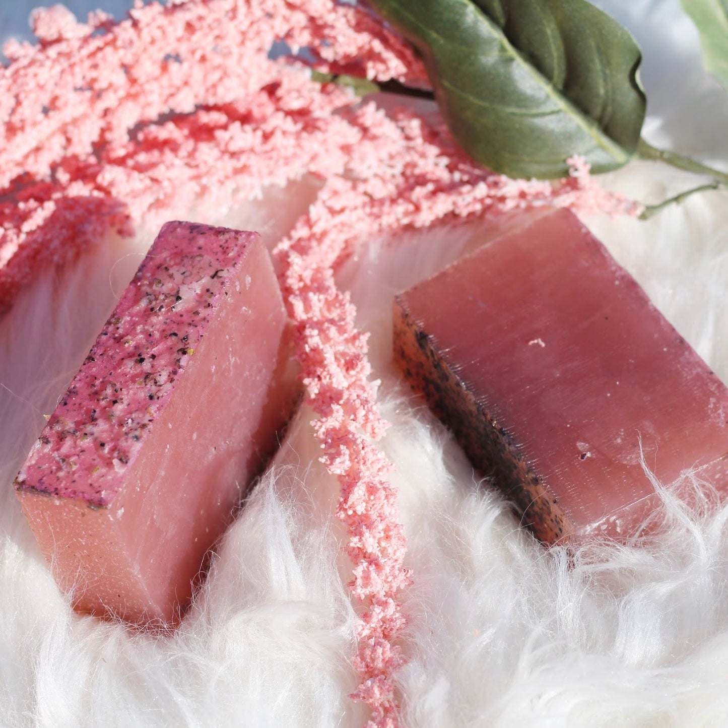 Strawberry Basil and Honey Shampoo Bar