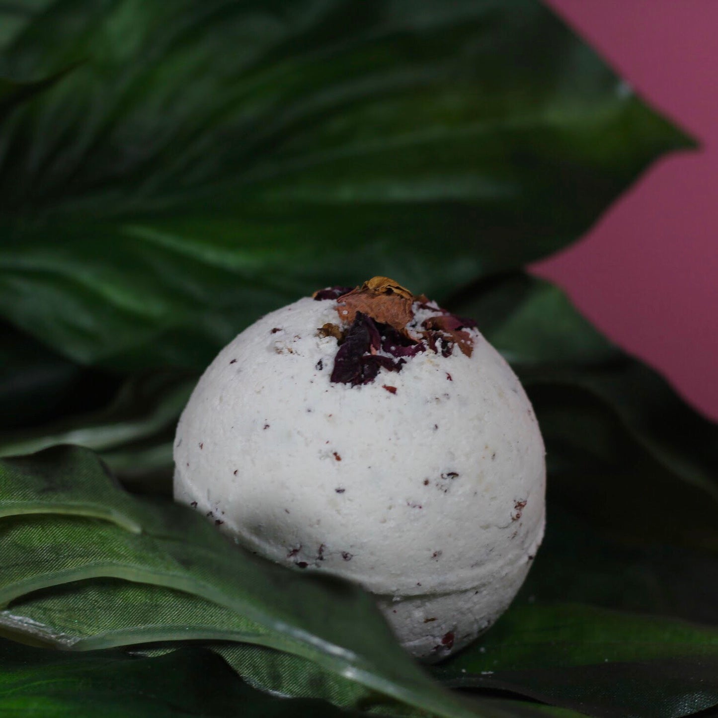 Coconut + Rose Bath Bomb